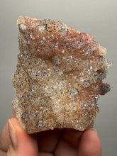 Load image into Gallery viewer, Natural Botryoidal Goethite on Druzy Amethyst Cluster | Collector Mineral Specimen | Morocco
