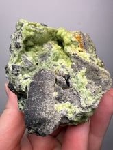 Load image into Gallery viewer, High-Grade Green Wavellite Collectors Specimen - Radiating Botryoidal Crystal Formation - Arkansas, USA
