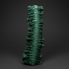Load image into Gallery viewer, 7.1” Museum-Grade Druzy Malachite Stalactite “Cave” Formation | DR Congo | Mineral Collector Specimen
