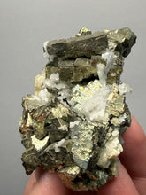 Load image into Gallery viewer, Marcasite, Pyrite &amp; Barite Cabinet Specimen | Bounhas Mine, Oumjrane, Morocco
