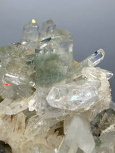 Load image into Gallery viewer, Chlorite-Included Quartz Cluster (Green Phantom Quartz) – Pakistan Mineral Specimen
