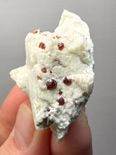 Load image into Gallery viewer, High-Grade Naturally Faceted Red Spessartine Garnet on Matrix — Skardu, Pakistan
