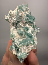 Load image into Gallery viewer, Blue Indicolite Tourmaline on Matrix – Pegmatite Mineral Specimen from Pakistan
