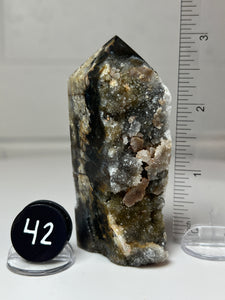 Druzy Sphalerite Tower