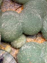 Load image into Gallery viewer, High-Grade Green Wavellite Collectors Specimen - Radiating Botryoidal Crystal Formation - Arkansas, USA
