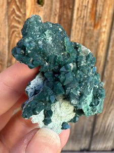 Gemmy Green Heulandite Zeolite • Maharashtra, India