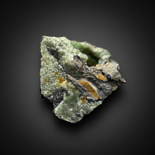 Load image into Gallery viewer, High-Grade Green Wavellite Collectors Specimen - Radiating Botryoidal Crystal Formation - Arkansas, USA
