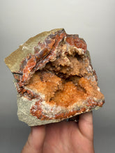 Load image into Gallery viewer, Orange Scalenohedral Calcite Cluster LARGE – Emery County, Utah Collector Mineral Specimen
