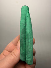 Load image into Gallery viewer, 3.5” Druzy Malachite Stalactite — Botryoidal “Cave” Formation | DR Congo  | Collector Mineral Specimen
