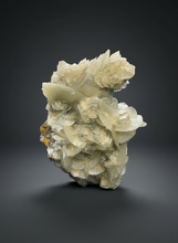 Load image into Gallery viewer, LARGE Silvery Bladed “Rose” Calcite Cluster – Yaogangxian Mine, Hunan, China
