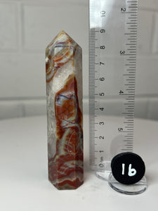 Carnelian (Red and Orange) Obelisk Tower