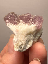Load image into Gallery viewer, Botryoidal Lavender Fluorite on Quartz Matrix | Hunan, China | Collector Mineral Display Specimen
