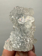 Load image into Gallery viewer, Druzy Chalcedony Stalactites with Druzy Clear Apophyllite | Maharashtra, India
