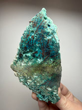 Load image into Gallery viewer, 4” Polished Native Copper in Chrysocolla — Display Specimen (Indonesia)
