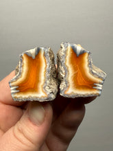 Load image into Gallery viewer, Premium Sumatra Agate Pair (Banded Chalcedony) Display Specimen | Indonesia
