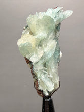 Load image into Gallery viewer, Luminous Mint Apophyllite with Glittering Druzy Sugar Quartz – India
