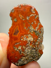 Load image into Gallery viewer, Polished Malawi Agate Half – High-Grade African Banded Agate Display Specimen
