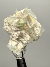 Load image into Gallery viewer, Light Mint Green Tourmaline on Matrix– Pegmatite Mineral Specimen from Pakistan
