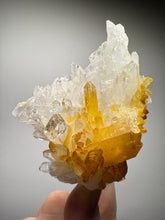 Load image into Gallery viewer, High Grade Golden Iron-Stained Himalayan Quartz Cluster | Rare Pakistan Mineral Specimen | Collector Display Crystal
