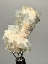Load image into Gallery viewer, Light Mint Green Tourmaline on Matrix– Pegmatite Mineral Specimen from Pakistan
