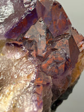 Load image into Gallery viewer, Premium Hematite-Phantom Deep Magenta Ametrine Cluster | Deccan Traps, India | Collector Mineral Specimen
