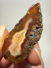 Load image into Gallery viewer, Polished Malawi Agate Half – African Banded Agate Display Specimen
