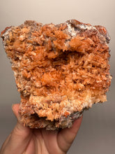 Load image into Gallery viewer, Orange Scalenohedral Calcite Cluster LARGE – Emery County, Utah Collector Mineral Specimen

