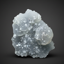 Load image into Gallery viewer, Druzy Chalcedony Stalactite with Druzy Clear Apophyllite | Maharashtra, India

