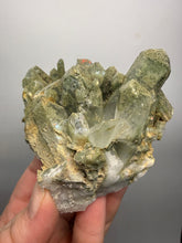Load image into Gallery viewer, Chlorite-Included Quartz Cluster (Green Phantom Quartz) – Pakistan Mineral Specimen
