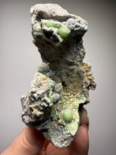 Load image into Gallery viewer, High-Grade Green Wavellite Collectors Specimen - Radiating Botryoidal Crystal Formation - Arkansas, USA
