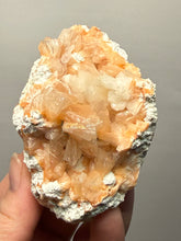 Load image into Gallery viewer, High-Grade Orange Heulandite on Matrix — Maharashtra, India | Zeolite Cluster Specimen

