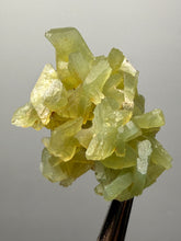 Load image into Gallery viewer, High-Grade Green Heulandite on Peach Stilbite Crystal Cluster | Deccan Traps, Maharashtra, India | Collector Mineral Specimen
