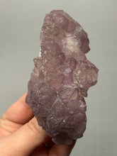 Load image into Gallery viewer, Etched Botryoidal Lavender Fluorite on Quartz Matrix

Collector Mineral Specimen — Hunan, China

