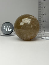 Load image into Gallery viewer, Golden Rutile Quartz (AKA Golden Angel Hair Quartz) Sphere
