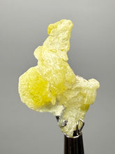 Load image into Gallery viewer, Vibrant Yellow Brucite Thumbnail Mineral Specimen | Collector Crystal from Killa Saifullah District in Balochistan Province, Pakistan
