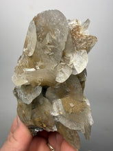 Load image into Gallery viewer, Silvery Bladed “Rose” Calcite Cluster – Yaogangxian Mine, Hunan, China
