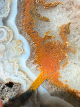 Load image into Gallery viewer, Rare Moroccan Orange Plume Carnelian Agate Collected by Indigenous Nomads | Ancient Beauty from the Sahara
