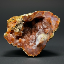 Load image into Gallery viewer, “Goblin Chalcedony” Pink &amp; Orange Druzy Botryoidal Stalactites — Tichka Massif, High Atlas, Morocco
