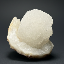Load image into Gallery viewer, High-Grade “Dream Cloud” Druzy Chalcedony Stalactite — Maharashtra, India (Collector Display Specimen)
