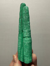 Load image into Gallery viewer, 4.9” High-Grade Malachite Stalactite “Cave” Formation | DR Congo | Mineral Collector Specimen | REPAIRED
