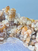 Load image into Gallery viewer, “Goblin Chalcedony” Pink &amp; Orange Druzy Botryoidal Stalactites — Tichka Massif, High Atlas, Morocco
