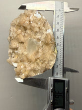 Load image into Gallery viewer, Rare Druzy Golden Diamond Calcite &amp; Pink Huelandite Matrix — Maharashtra, India | Collector Cabinet Specimen
