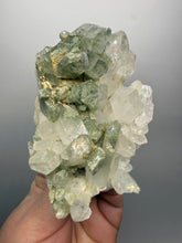 Load image into Gallery viewer, Chlorite-Included Quartz Cluster (Green Phantom Quartz) – Pakistan Mineral Specimen
