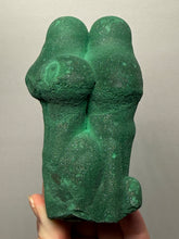 Load image into Gallery viewer, 4.7” High-Grade Malachite Stalactite “Cave” Formation | DR Congo | Mineral Collector Specimen
