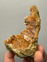 Load image into Gallery viewer, “Goblin Chalcedony” Pink &amp; Orange Druzy Botryoidal Stalactites — Tichka Massif, High Atlas, Morocco

