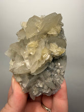 Load image into Gallery viewer, Silvery Bladed “Rose” Calcite Cluster – Yaogangxian Mine, Hunan, China
