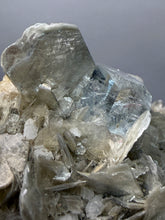 Load image into Gallery viewer, Premium Aquamarine with Mica on Matrix  Collector Mineral Specimen – Nagar Valley, Pakistan
