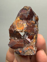 Load image into Gallery viewer, Premium Hematite-Phantom Deep Magenta Ametrine Cluster | Deccan Traps, India | Collector Mineral Specimen

