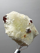 Load image into Gallery viewer, High-Grade Naturally Faceted Red Spessartine Garnet on Matrix — Skardu, Pakistan
