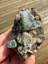 Load image into Gallery viewer, Rare Tenebrescent Color-Changing Cubic Fluorite | Hidden Forest Pocket — Diana Maria Mine, Frosterley, Weardale, County Durham, England
